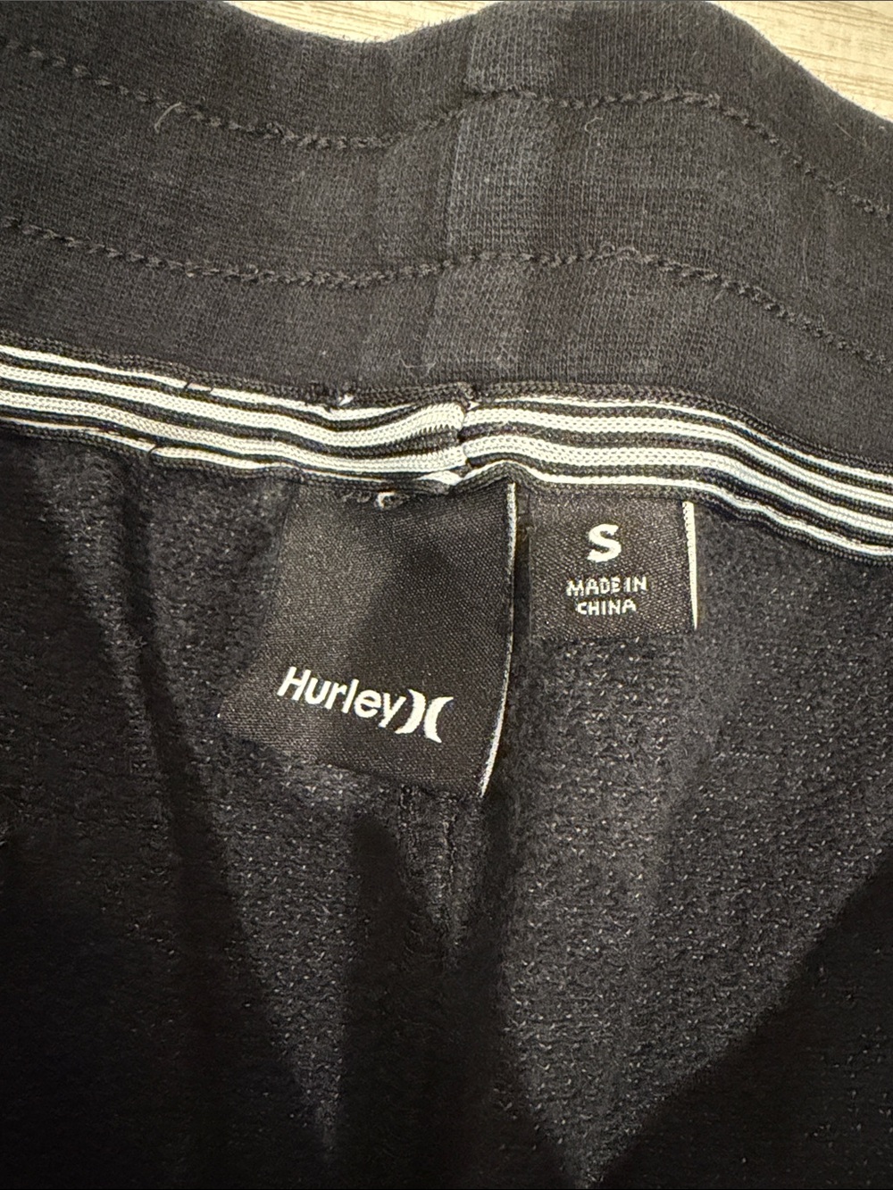 Men's Gray Knit Drawstring Shorts - Picture 2 of 3